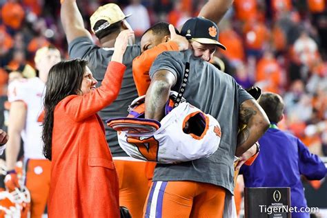 National Championship Trophy Presentation | Clemson football, Clemson ...