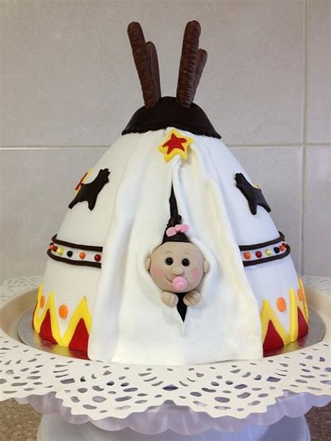 Pocahontas themed Baby Shower - Decorated Cake by - CakesDecor