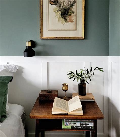 Wall paneling, green bedroom, dark academia aesthetic in 2022 | Decor design, Home decor ...