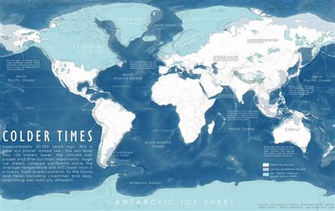 Have you ever wondered what the world looked like during the last ice age? - Vivid Maps