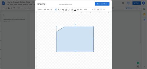 How to Draw on Google Docs