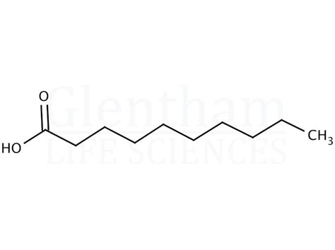 Decanoic acid (CAS 334-48-5) | Glentham Life Sciences