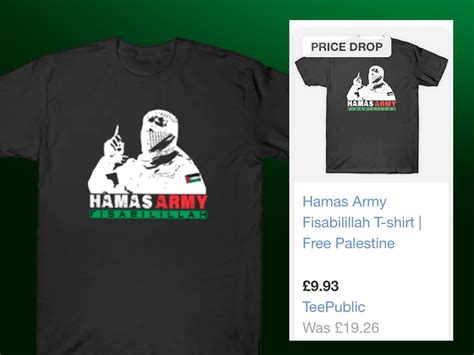 Google se benefició de venta de camisetas de Hamas después de que el Reino Unido vetara al grupo ...