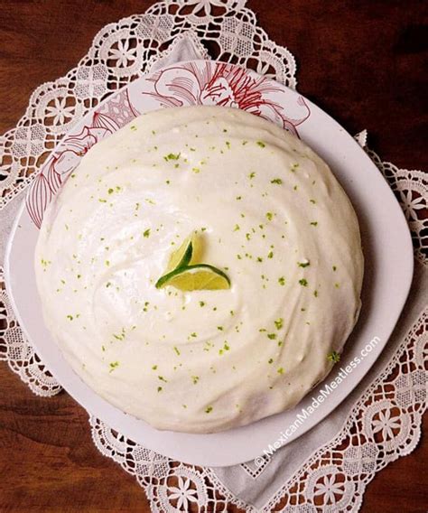 Mexican Lime Cake with Cream Cheese Frosting | Punchfork