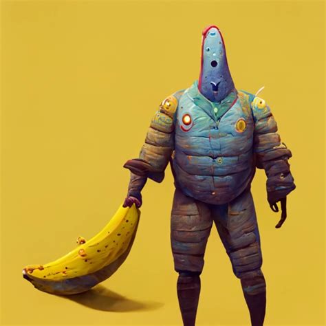 Peely the banana man from Fortnite | Midjourney | OpenArt