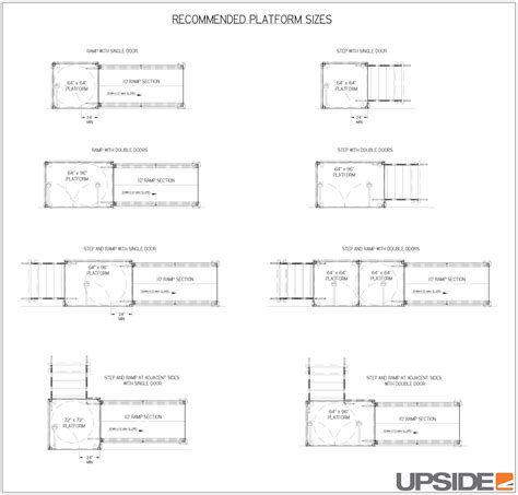 Ramp Landing Dimensions and Layouts for ADA Regulations