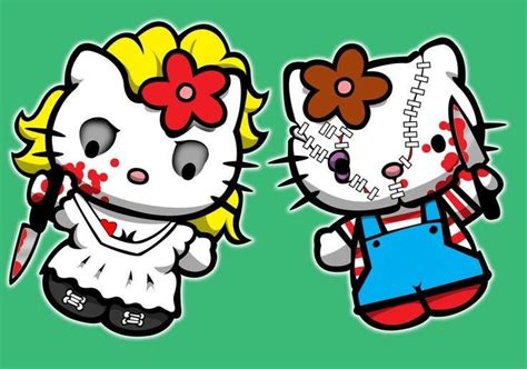 Chucky hk | Hello kitty tattoos, Hello kitty pictures, Hello kitty art