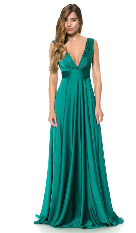 Cristalline Esmerald Green Gown Vestidos Color Verde Esmeralda, Emerald ...