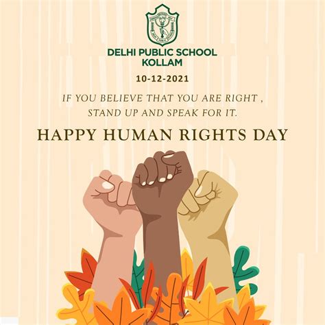 INTERNATIONAL HUMAN RIGHTS DAY - Delhi Public School