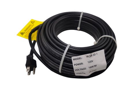 HEATIT PLSR1 Self Regulating Heating Cable, Wet or Dry,120VAC – HEATIT