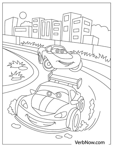 Car Printable Coloring Pages For Kids