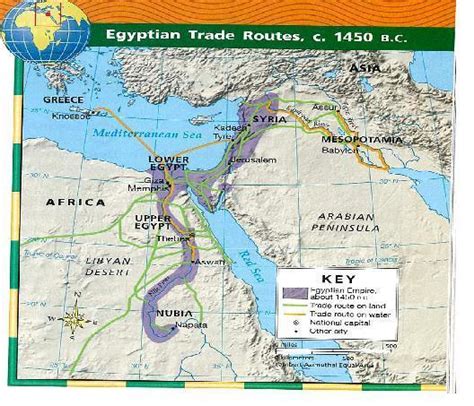 We Study the World: Ancient Egypt Trade Routes