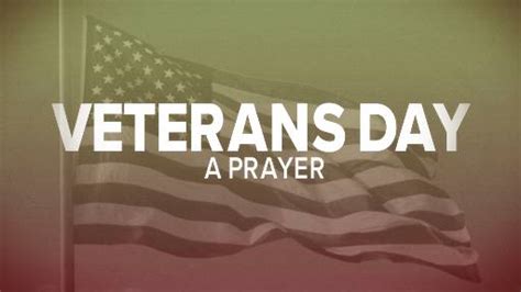 Church Video Illustration: Veterans Day - A Prayer - SermonCentral.com