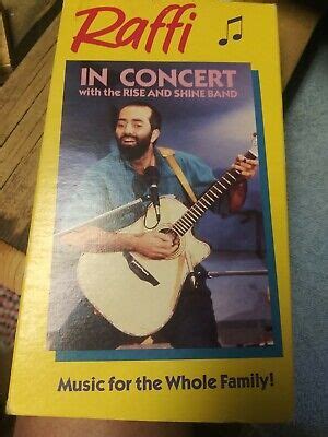 Raffi in Concert With the Rise and Shine Band (VHS, 1988) | eBay