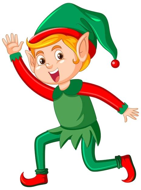 Funny Elf Clipart