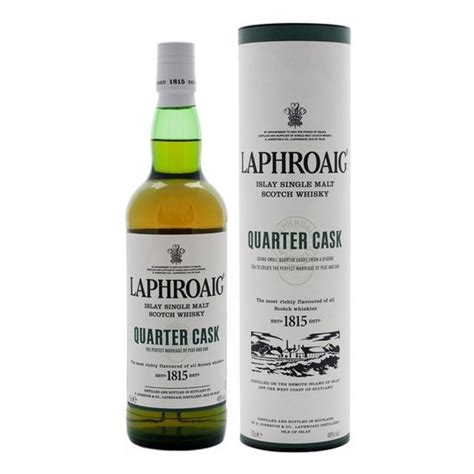 Laphroaig Quarter Cask Double Cask Matured Single Malt Scotch Whisky ...