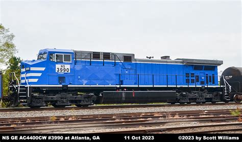 NS Diesel Locomotive Roster - GE AC4400CW Nos. 3964-3999