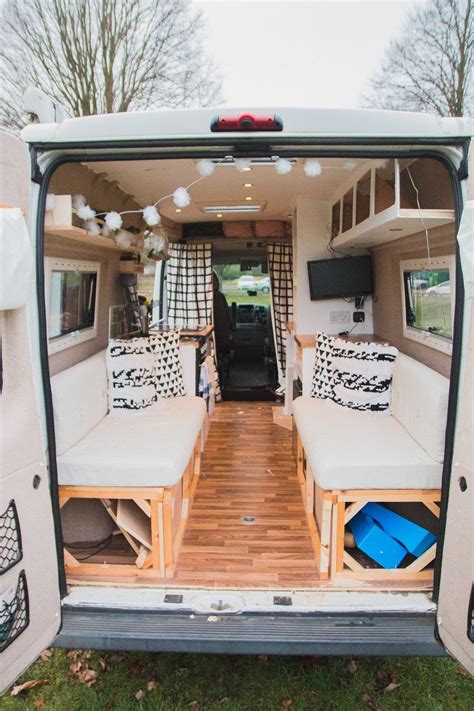 Adventures in a Camper - Van Conversion Van Conversion Interior, Camper Van Conversion Diy, Van ...