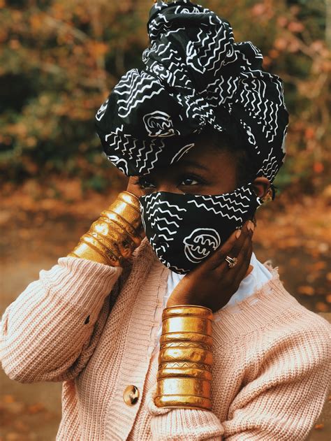 Unisex Ankara Face Mask – iSSaWrap