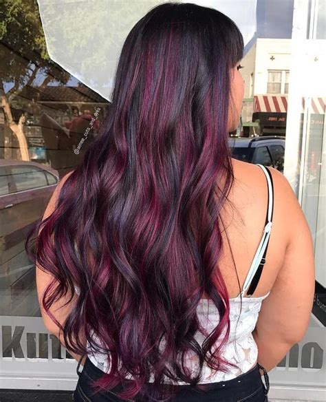 45 Shades of Burgundy Hair: Dark Burgundy, Maroon, Burgundy with Red ...