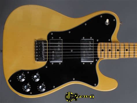 Fender Telecaster Deluxe 1974 Blond Guitar For Sale GuitarPoint