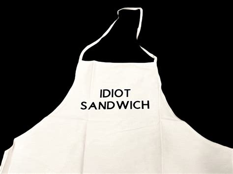 Gordon Ramsay Idiot Sandwich Funny BBQ Grilling Apron | Etsy