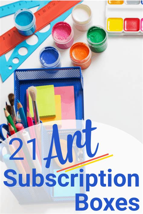 Top Art Subscription Boxes - Organized 31