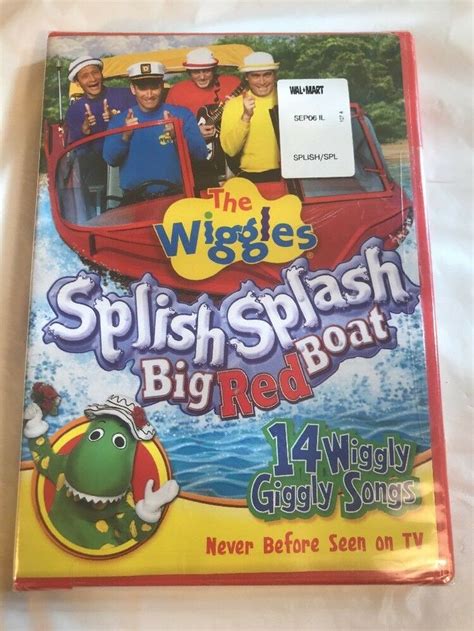 The Wiggles - Splish Splash Big Red Boat DVD, 2006, Checkpoint Brand ...