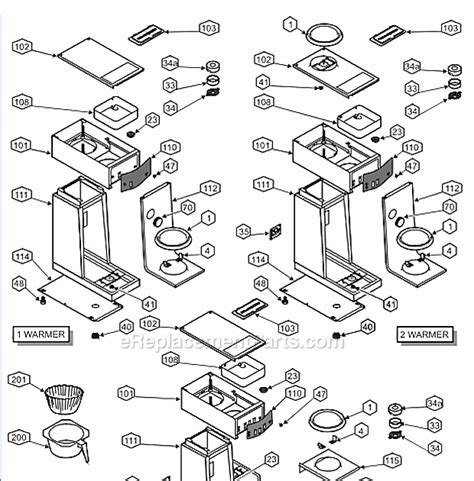 Cuisinart Coffee Maker Parts Diagram - Hanenhuusholli