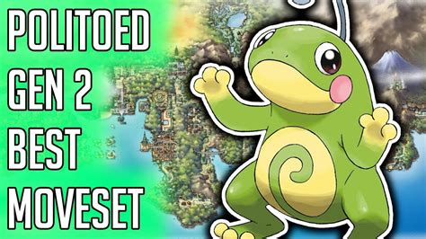 Politoed Gen 2 Best Moveset - Politoed Best Moveset Moves Pokemon Gold Silver Crystal - YouTube