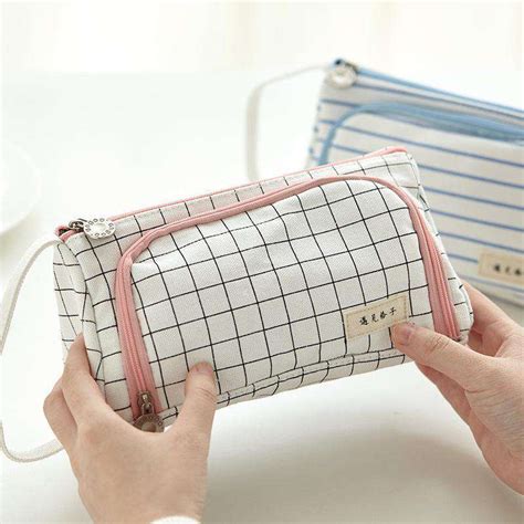 Pouched Stationery Organiser Pencil Case