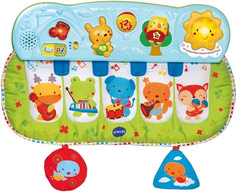 VTech Little Critters Play & Dream Musical Piano Kids Toy, 5 ...