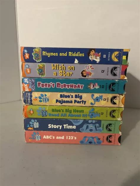 DORA THE EXPLORER/BLUE'S Clues VHS Lot of 3 $17.71 - PicClick CA