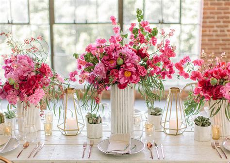 Cómo elegir las flores para decorar la boda en 5 pasos