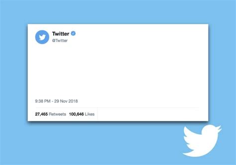 Twitter posts a blank tweet, it becomes a viral meme