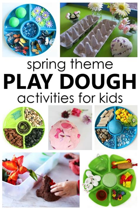 Spring Play Dough Activities - Fantastic Fun & Learning