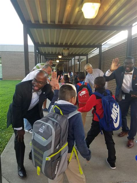 Your Permanent Record: Students Greeted at North Hills Elementary