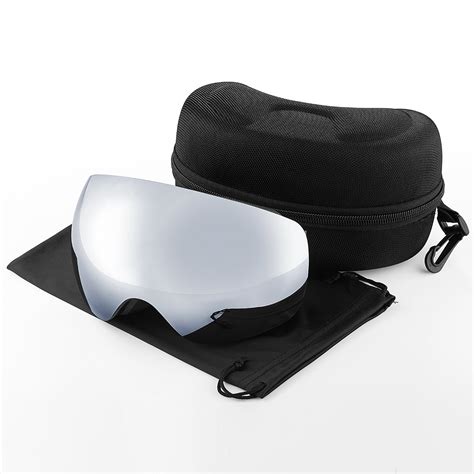 Product - Unisex Anti-fog Ski Goggles 100% UV400 Protection Wide Angle Double Lens - Nosh Gadgets