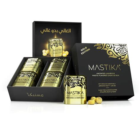 MASTIKA GOLD EDITION - Natural Premium Mastic Flavored Chewing Gum – THE MASTIKA GUM CO