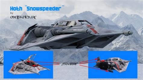 Hoth Rebel Snowspeeder - Poser - ShareCG