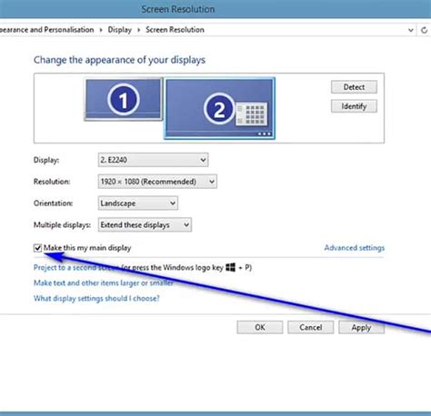 How to change primary monitor in Windows 10 - PC Guide