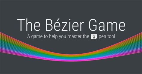 More Levels of The Bézier Game or Similar Games to it? : AdobeIllustrator