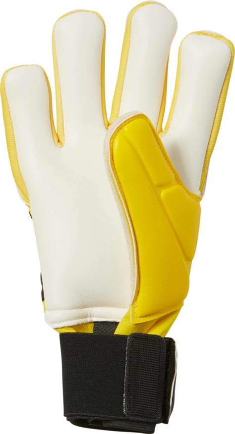 Black and Yellow adidas Classic Pro Gloves - Goalkeeper Gloves