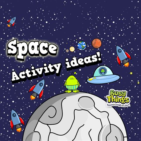 Space themed activities - ideas to really make their space-day! - Busy ...