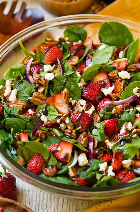 Strawberry Spinach Salad (with Balsamic Vinaigrette) - Cooking Classy