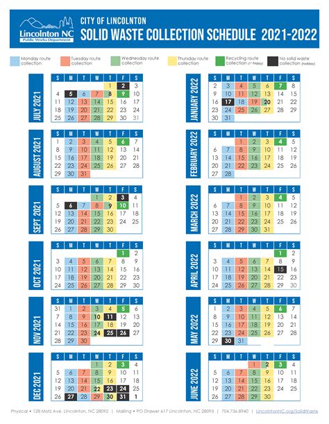 Waste Collection Schedule 2023 Scarborough - Image to u