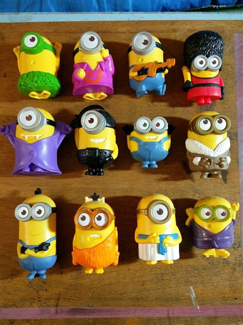 McDonalds Minions Happy Meal Toys 2015 FULL SET 1-12 | eBay