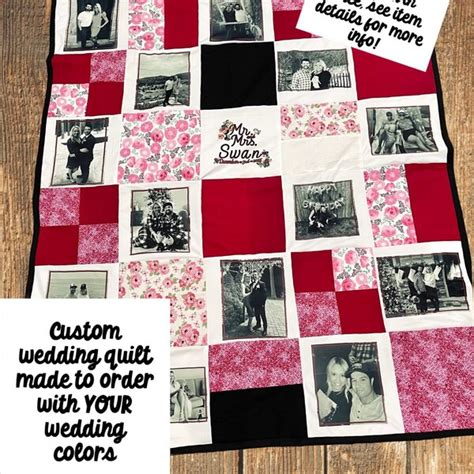 Custom Wedding Quilt - Etsy