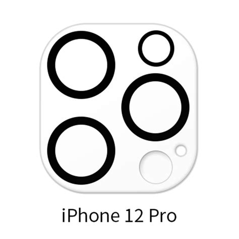 Oscar Camera Lens Protector for iPhone 12 Pro
