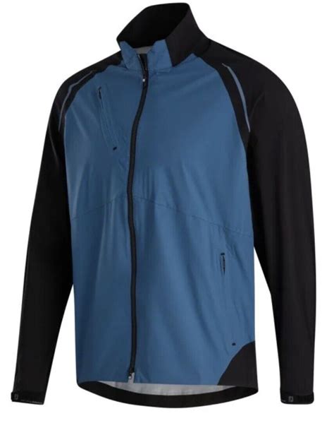 Footjoy Men’s Dryjoy Select Waterproof Jacket, Slate/ Black - #35391 ...